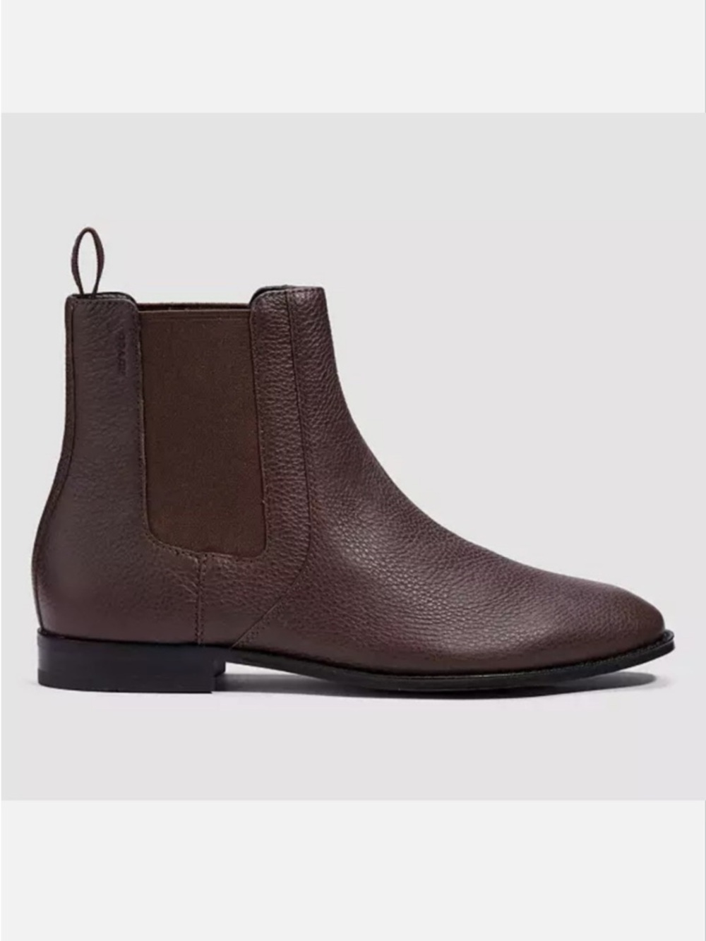 NIB Coach Men’s Graham Chelsea Boot Size 9.5D Color Mahogany - Picture 2 of 11